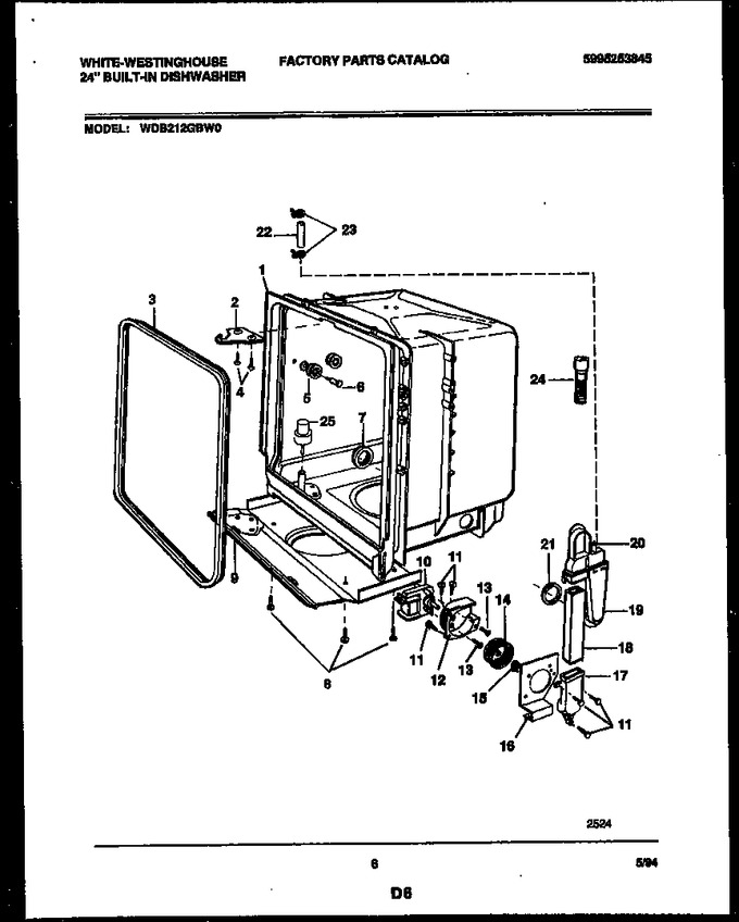 Diagram for WDB212GBW0