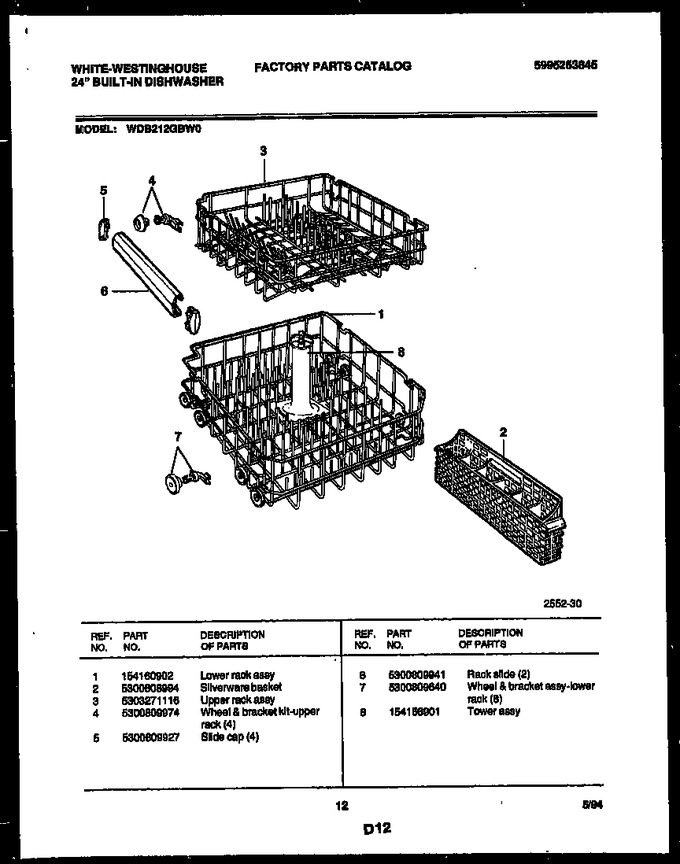 Diagram for WDB212GBD0