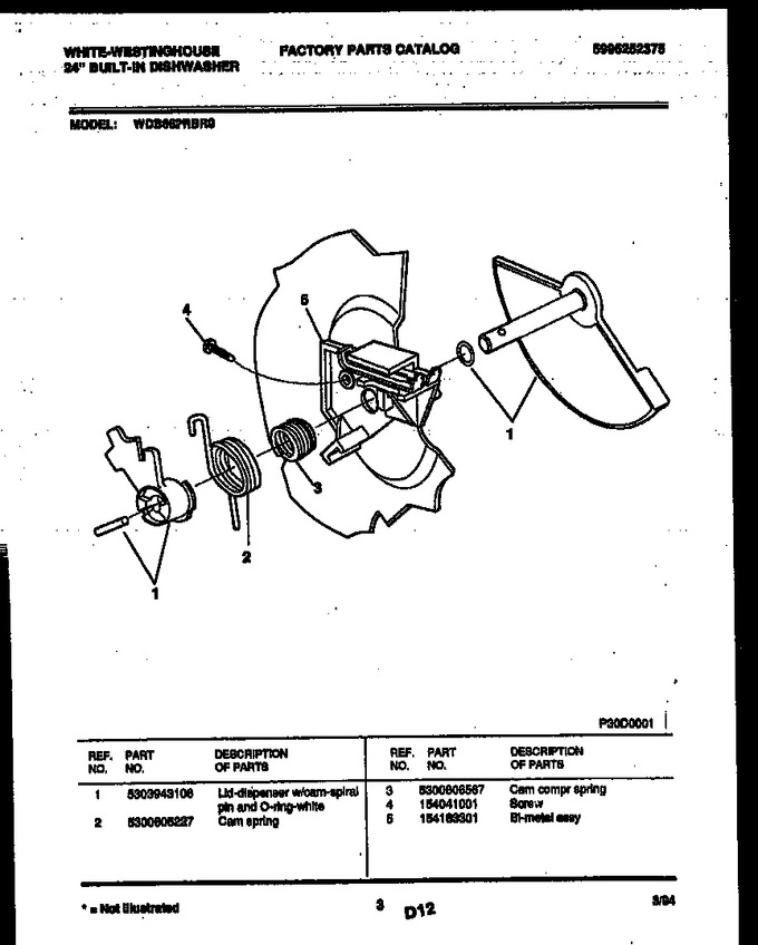 Diagram for WDB662RBR0