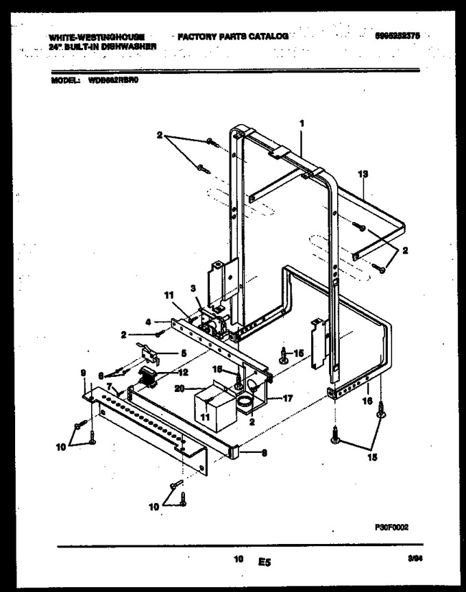Diagram for WDB662RBR0