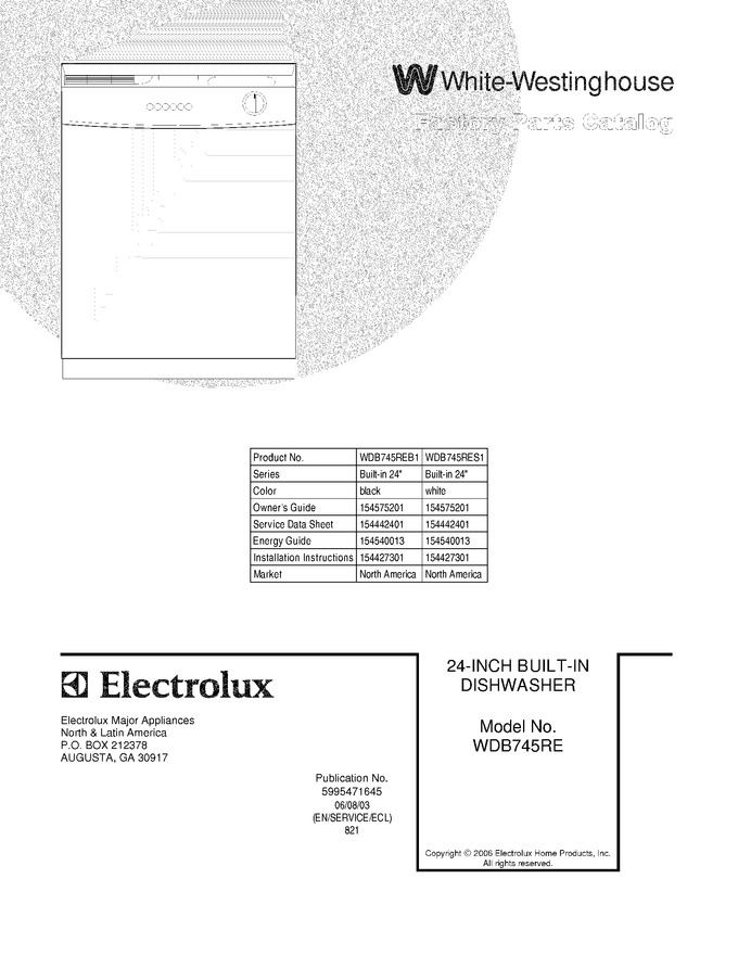 Diagram for WDB745REB1