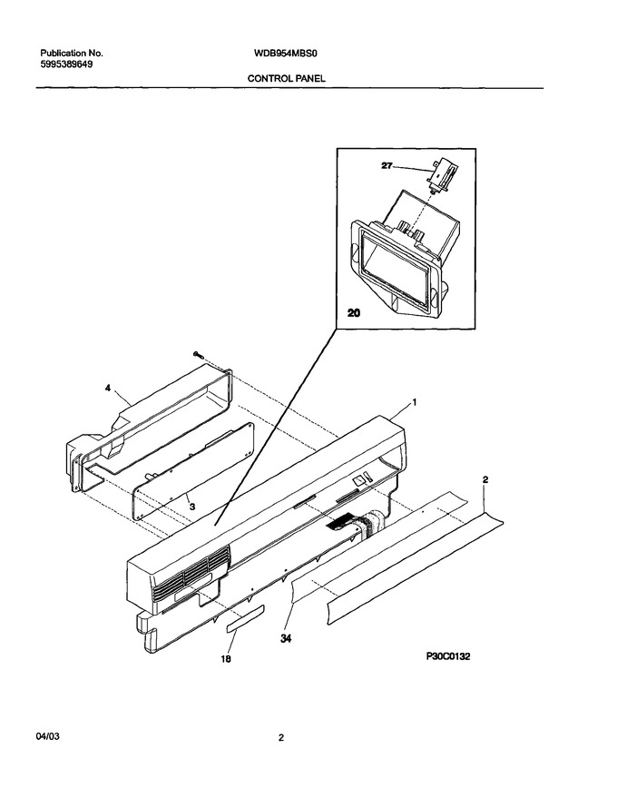 Diagram for WDB954MBS0