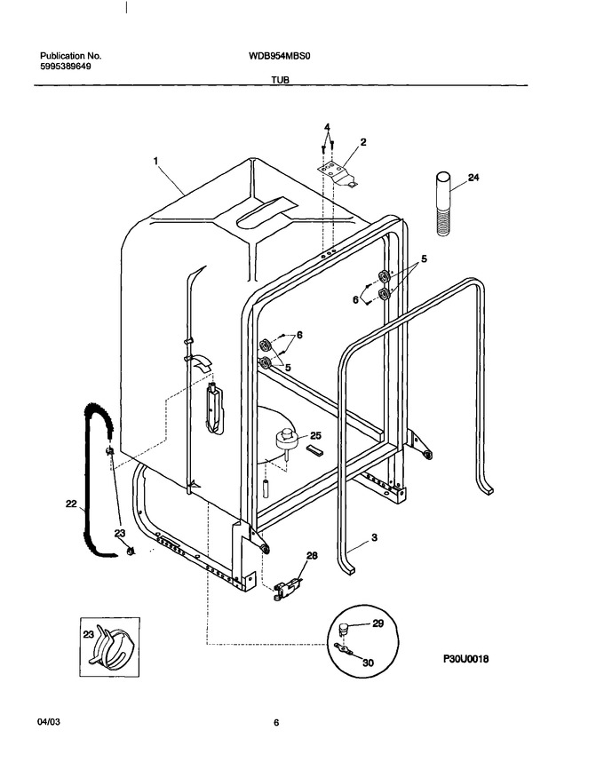 Diagram for WDB954MBS0