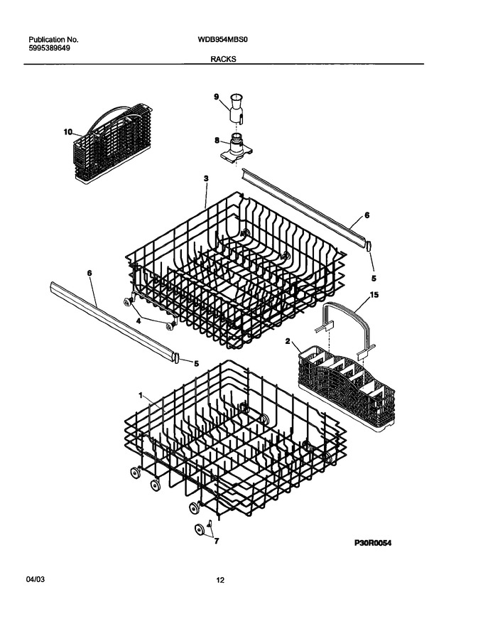 Diagram for WDB954MBS0