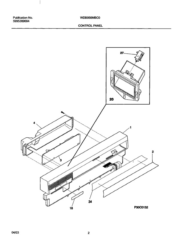 Diagram for WDB956MBC0
