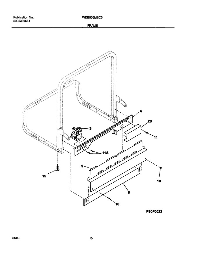 Diagram for WDB956MBC0