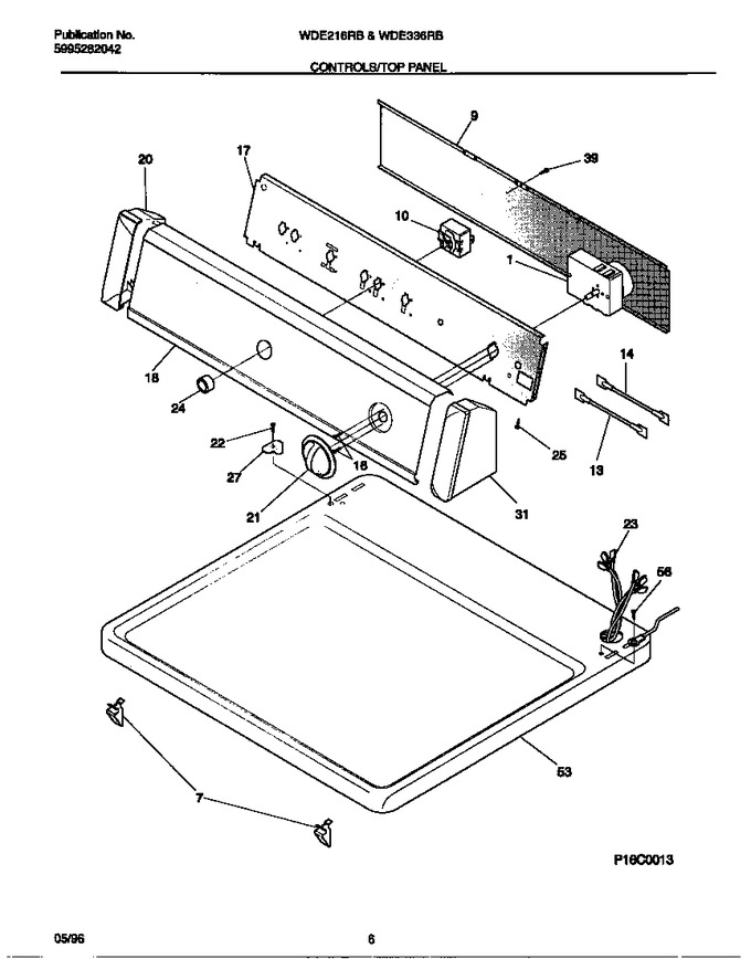 Diagram for WDE336RBW2