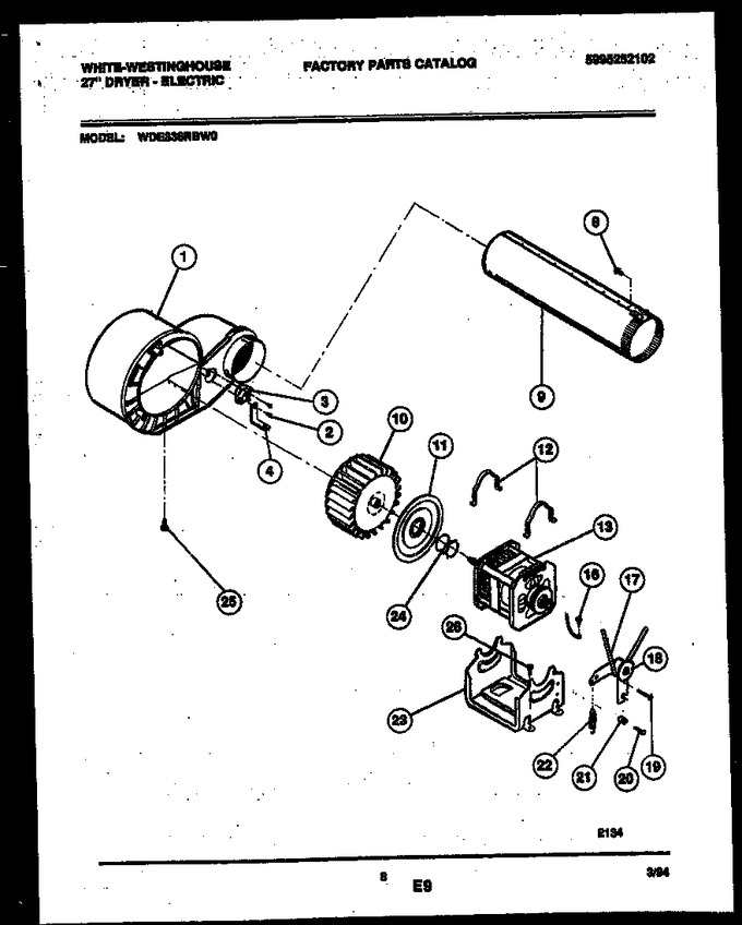 Diagram for WDE336RBW0
