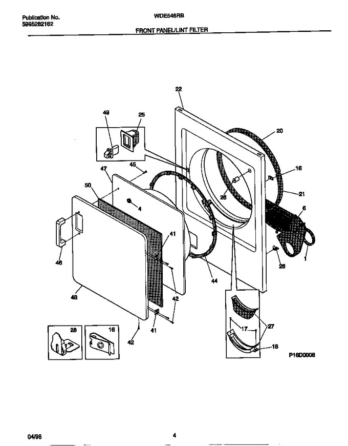 Diagram for WDE546RBS1