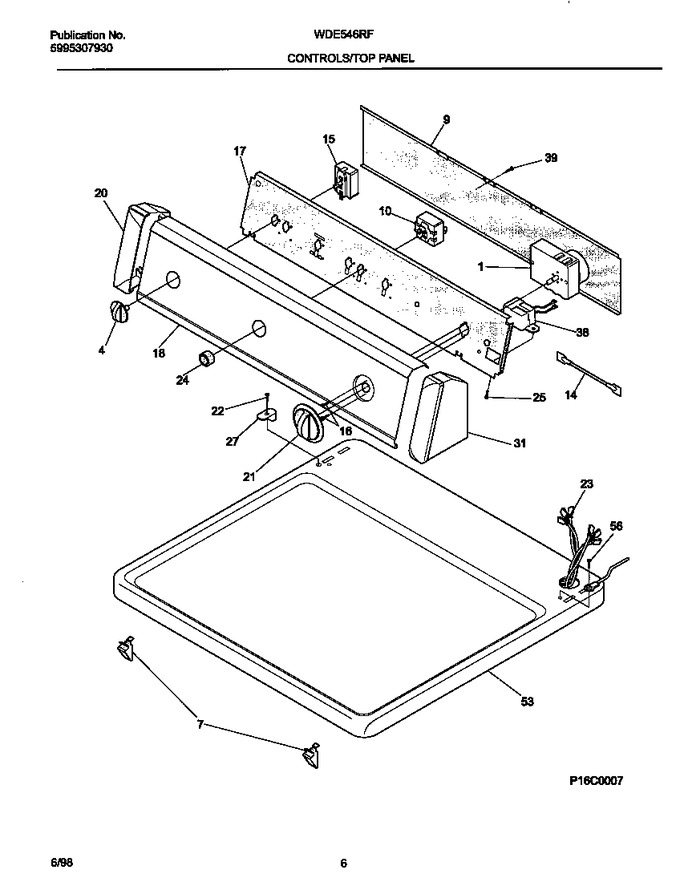 Diagram for WDE546RFS0