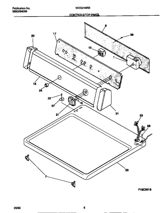 Diagram for WDG216RBD2