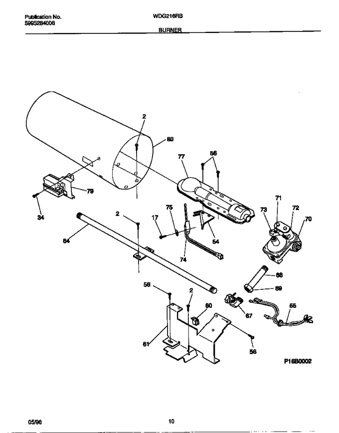 Diagram for WDG216RBW2