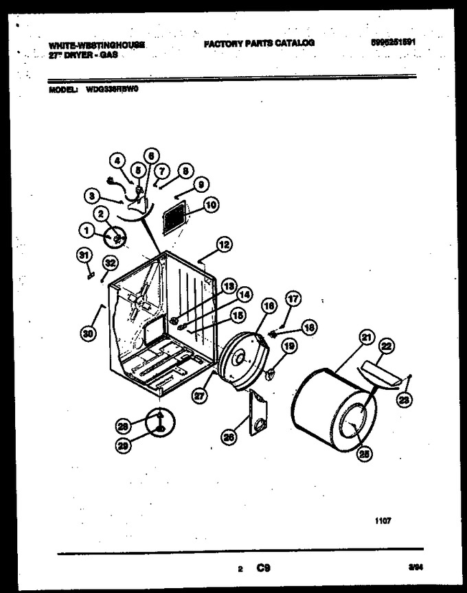 Diagram for WDG336RBW0