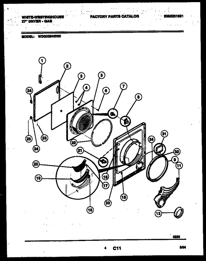 Diagram for WDG336RBW0