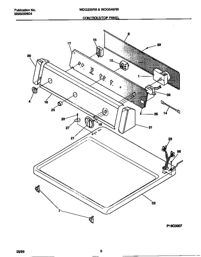 Diagram for WDG336RBD2