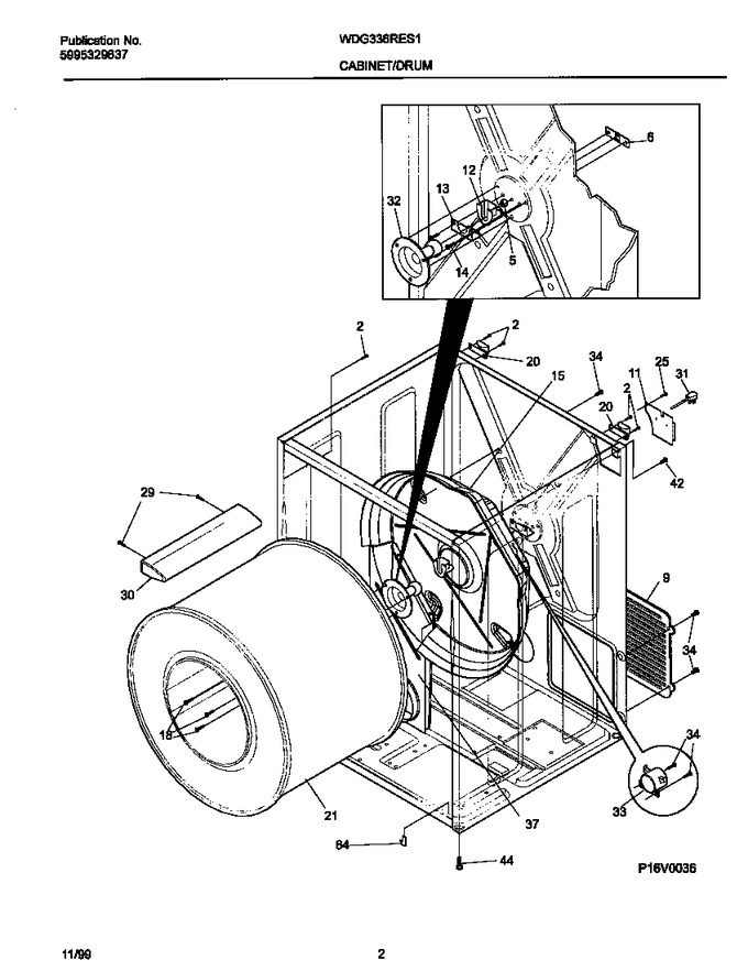 Diagram for WDG336RES1