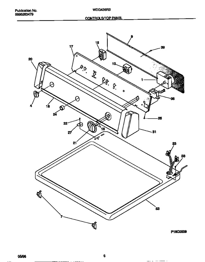Diagram for WDG436RBD2