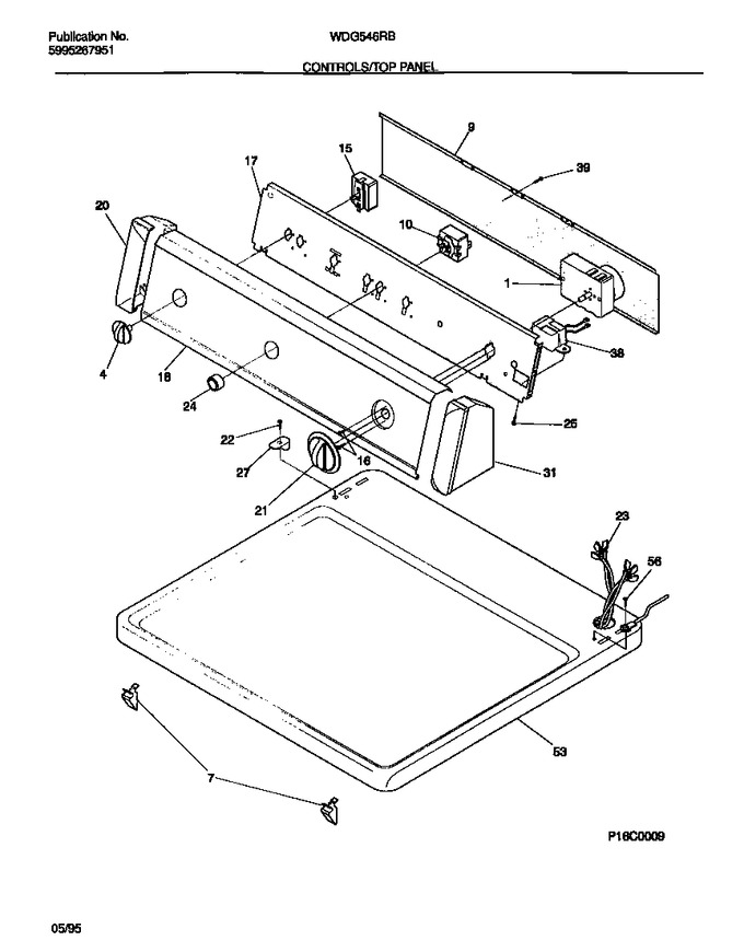 Diagram for WDG546RBS0