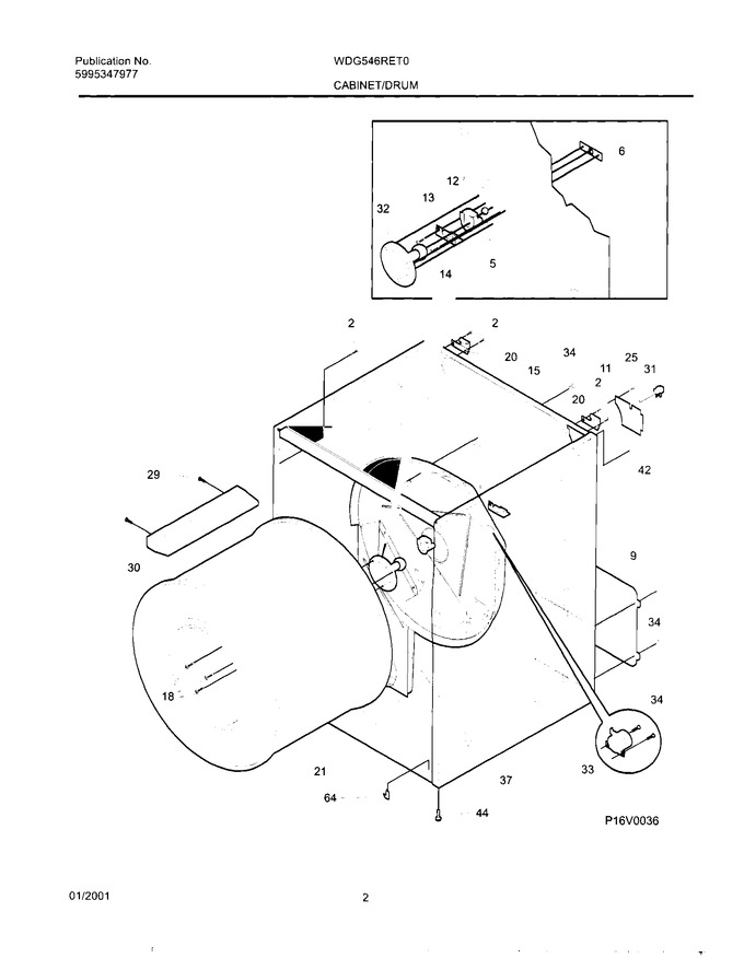 Diagram for WDG546RET0