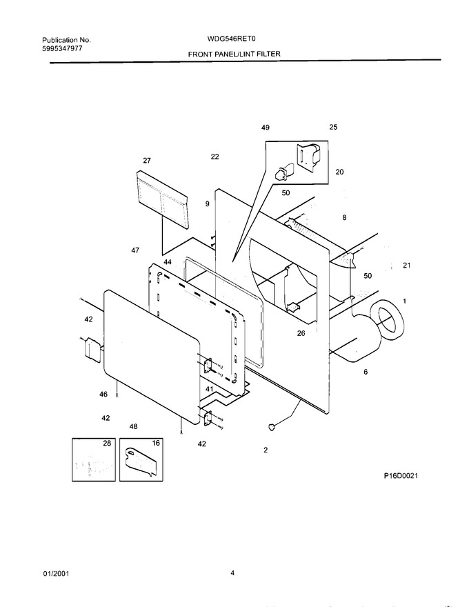 Diagram for WDG546RET0