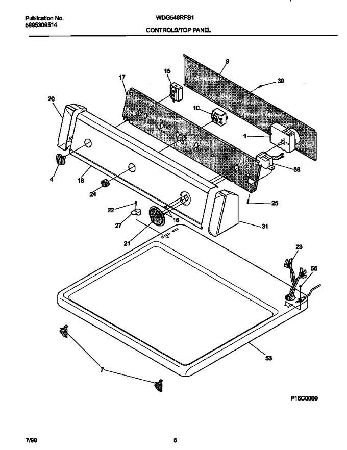 Diagram for WDG546RFS1