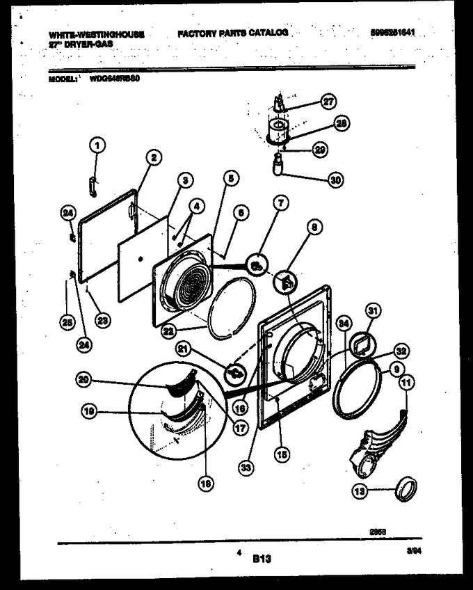 Diagram for WDG646RBSD0