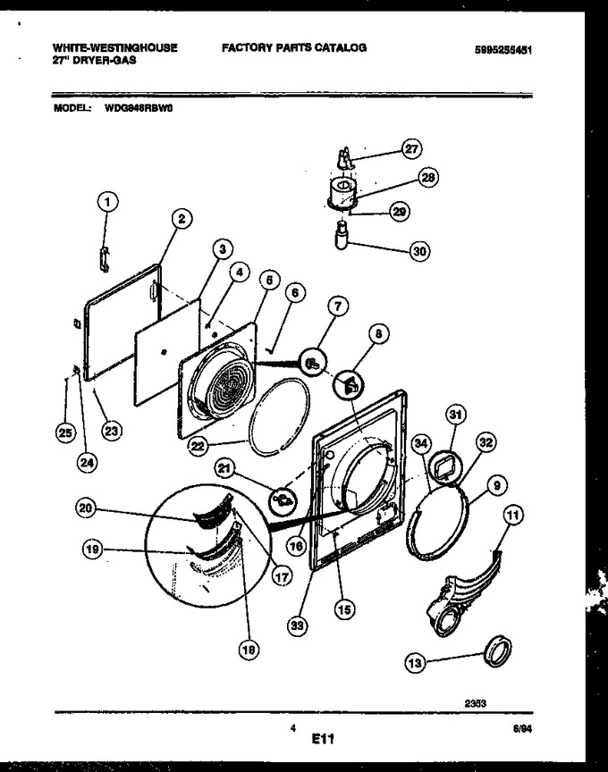 Diagram for WDG846RBW0