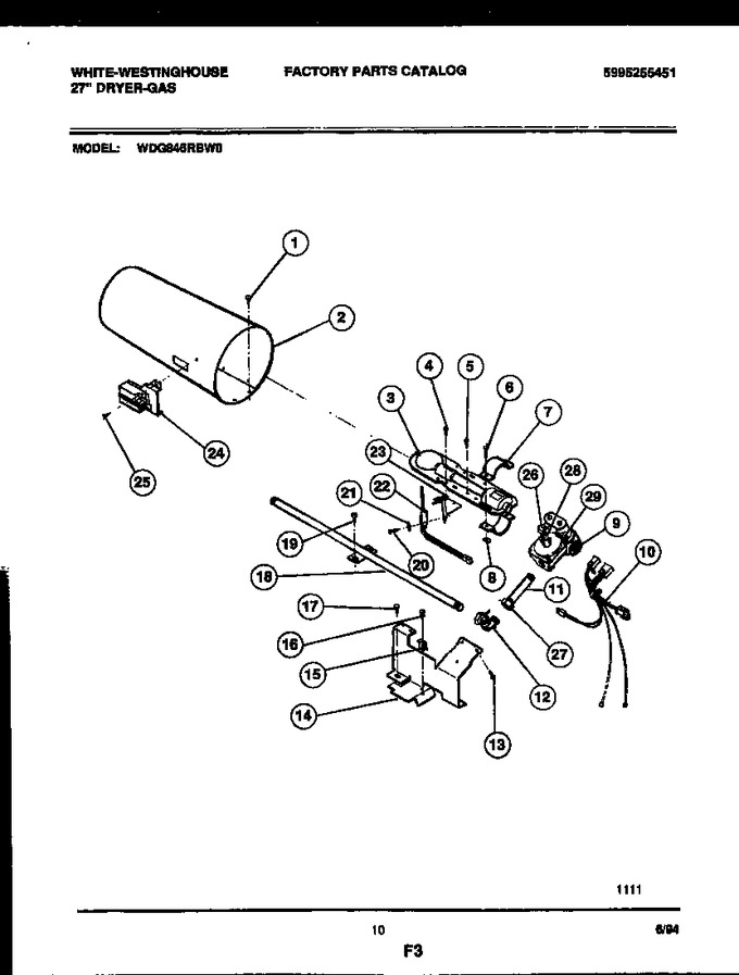 Diagram for WDG846RBW0