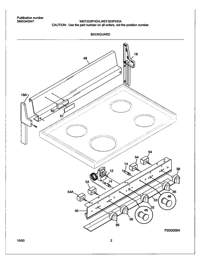 Diagram for WEF303PHDA