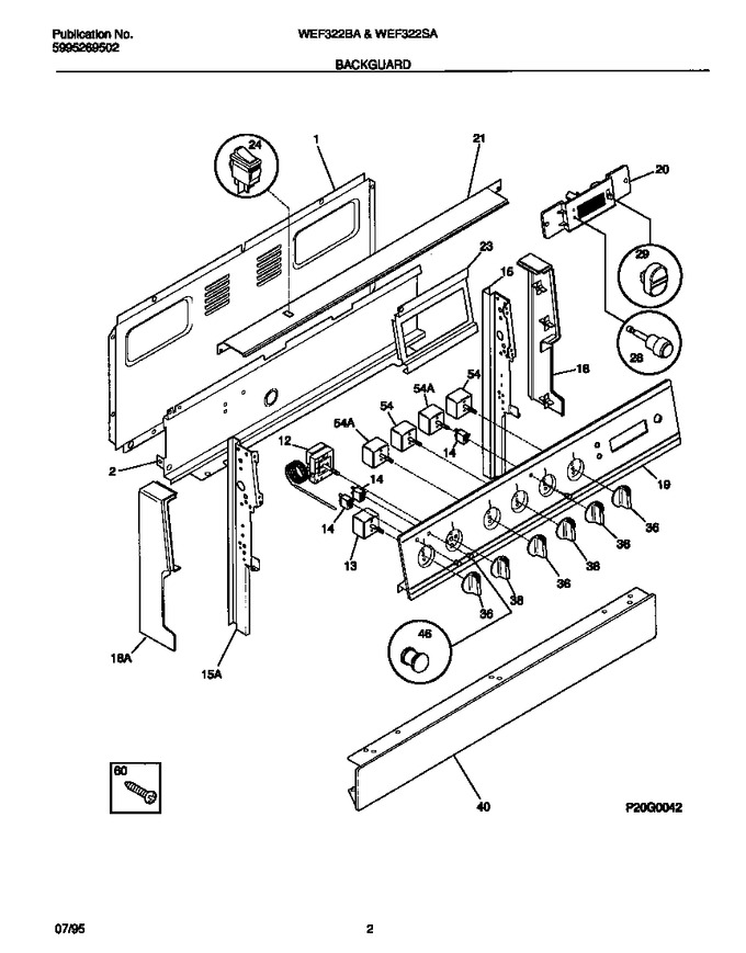 Diagram for WEF322BADB