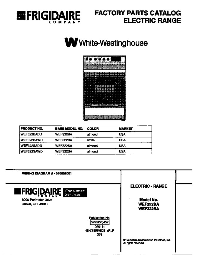 Diagram for WEF322BADD