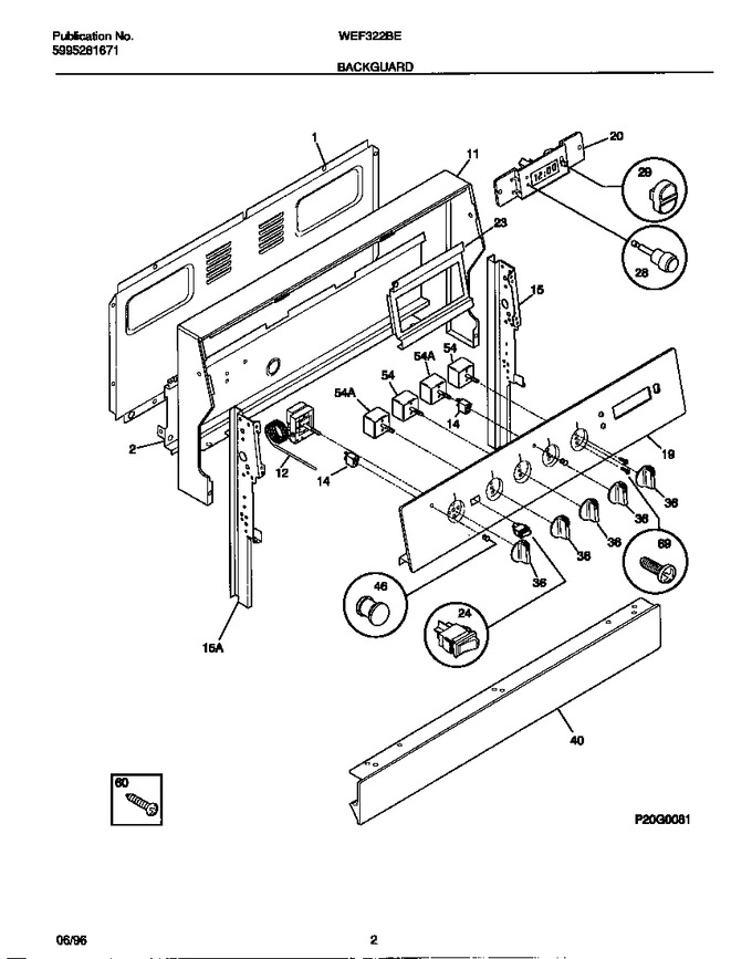 Diagram for WEF322BEWA