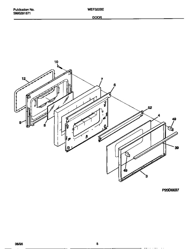 Diagram for WEF322BEDA