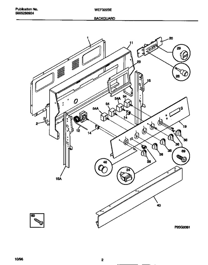 Diagram for WEF322BEWB