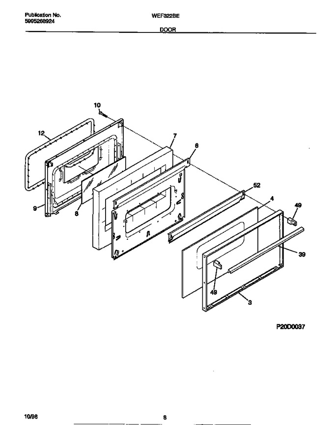 Diagram for WEF322BEWB