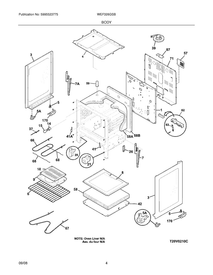 Diagram for WEF326GSB