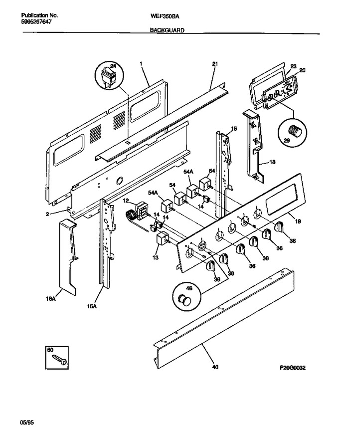 Diagram for WEF350BAWB