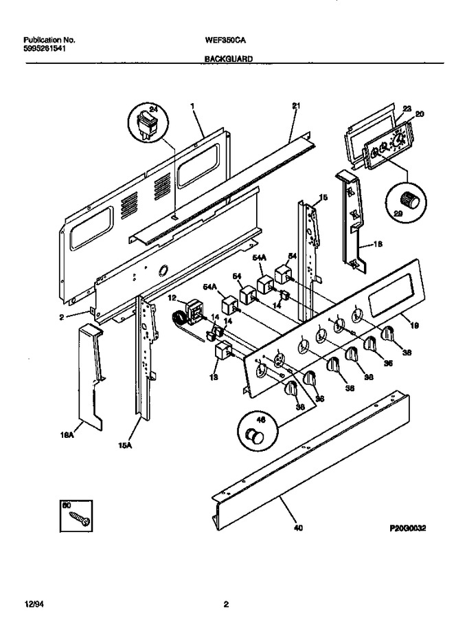 Diagram for WEF350CASA