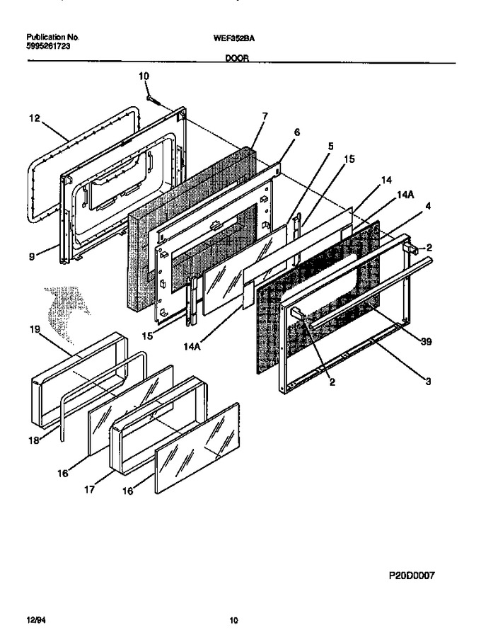 Diagram for WEF352BAWB
