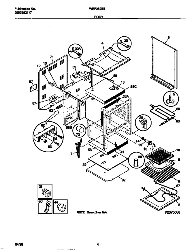 Diagram for WEF352BEDA