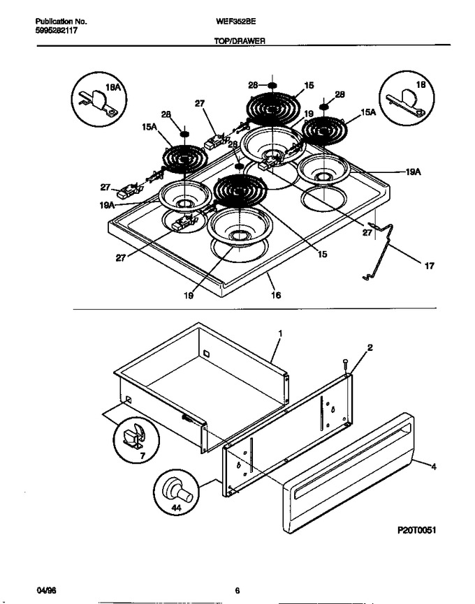 Diagram for WEF352BEDA