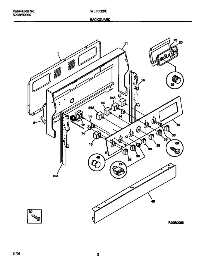 Diagram for WEF352BEDC