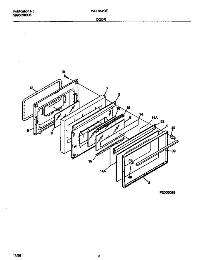Diagram for WEF352BEWC