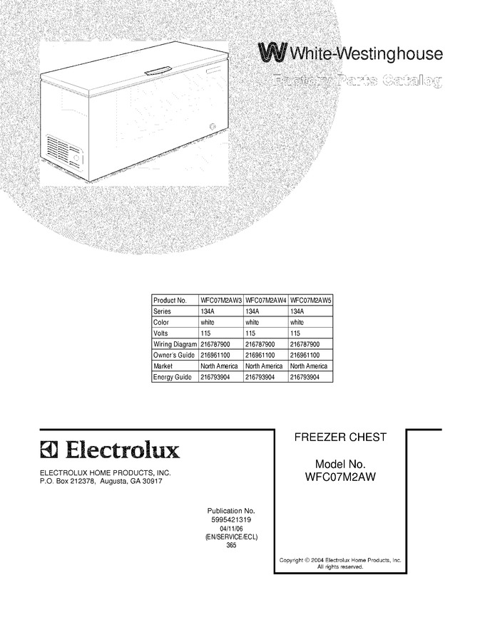 Diagram for WFC07M2AW3