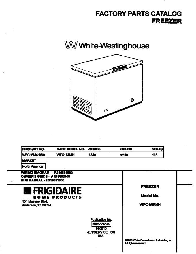 Diagram for WFC15M4HW0