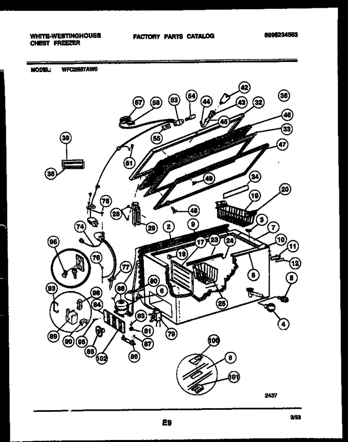 Diagram for WFC25M7AW0