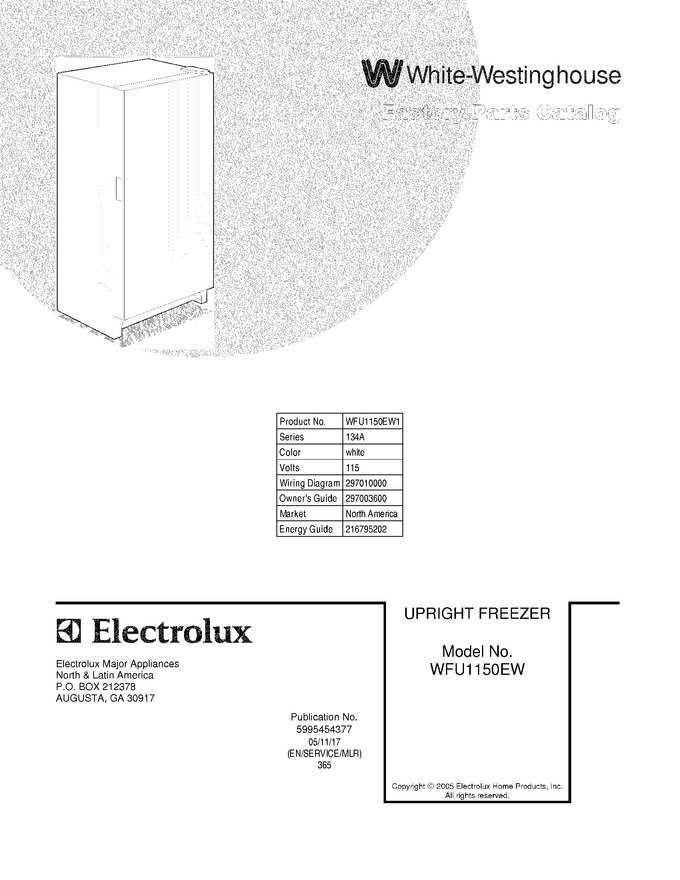 Diagram for WFU1150EW1