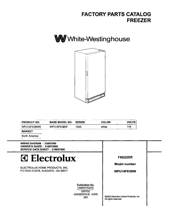 Diagram for WFU14FK3BW0