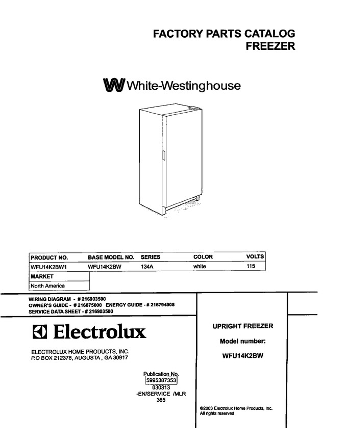 Diagram for WFU14K2BW1