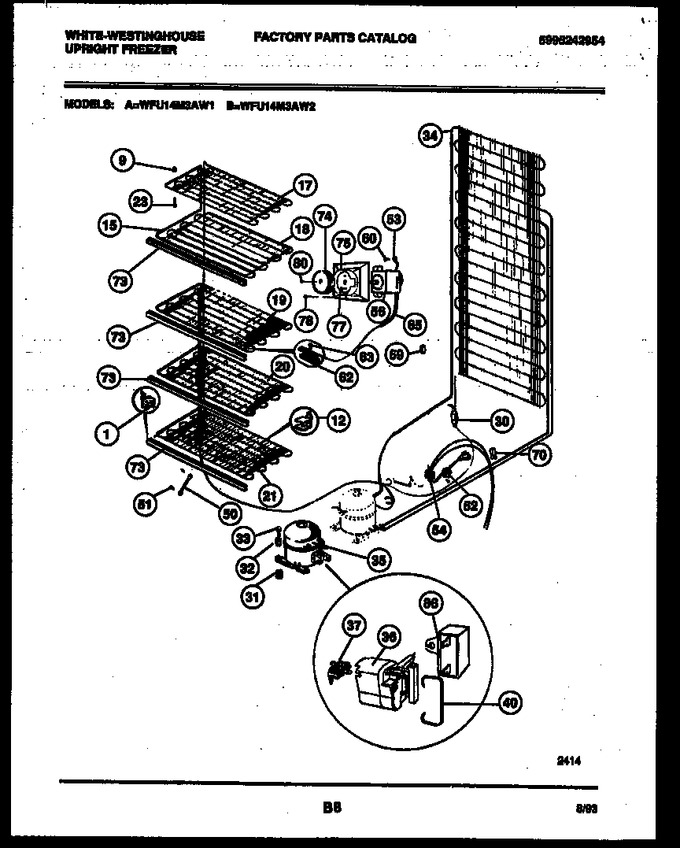 Diagram for WFU14M3AW2